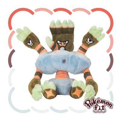 Authentic Pokemon Center Pokemon fit plush Barbaracle 18cm (wide)